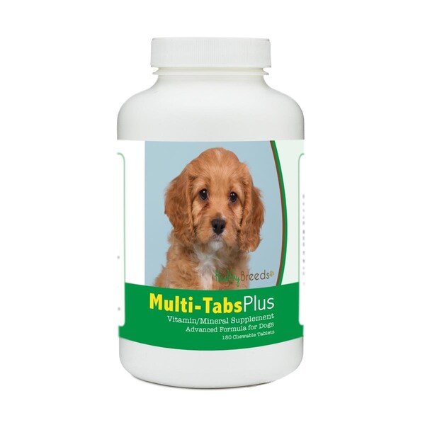 Pamperedpets Cavapoo Multi-Tabs Plus Chewable Tablets, 180PK PA3490985 - main